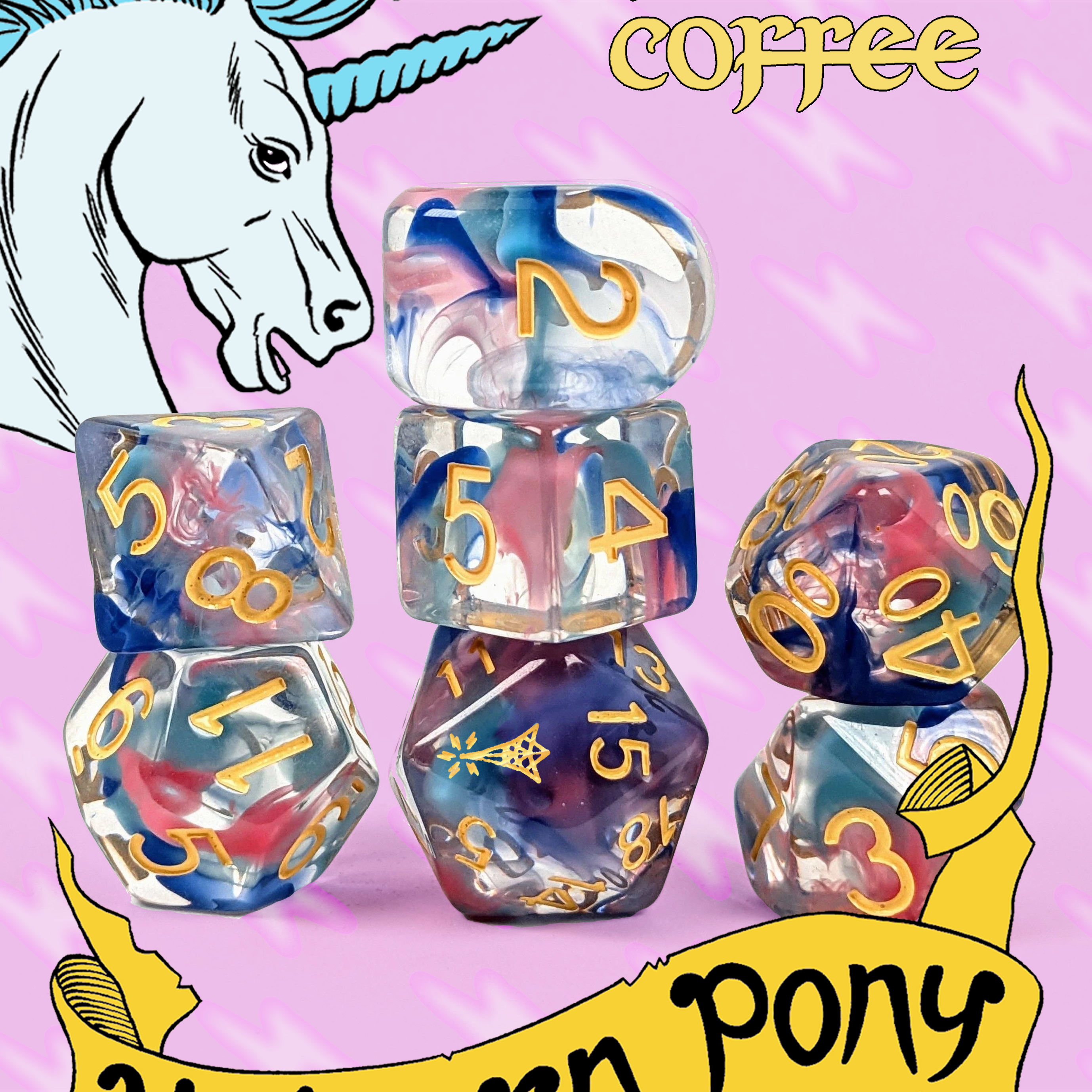 Dice: Unicorn Pony Pre-order